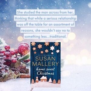 NWT Susan Mallery Home Sweet Christmas book